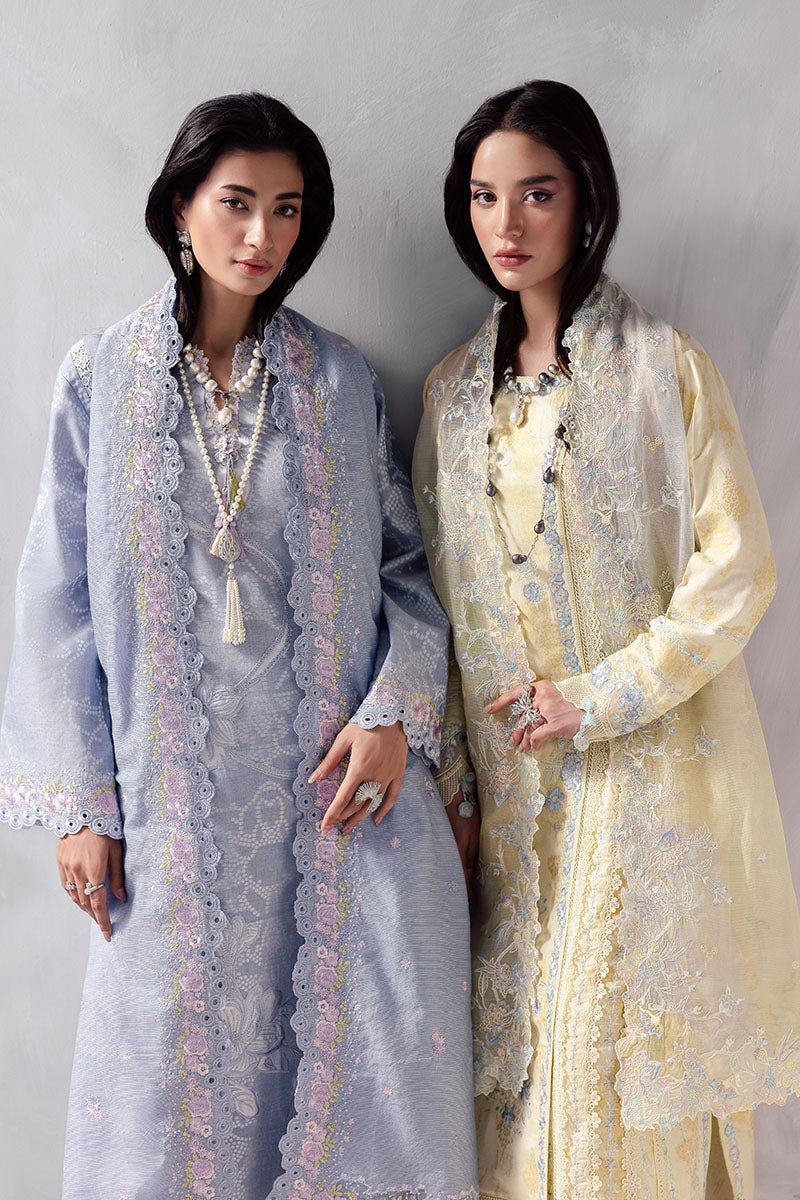 Women Wearing Maysa Steal Grey Long Shirt for Casual Events - Pakistani Designer Wear for Women in UK | Kifat