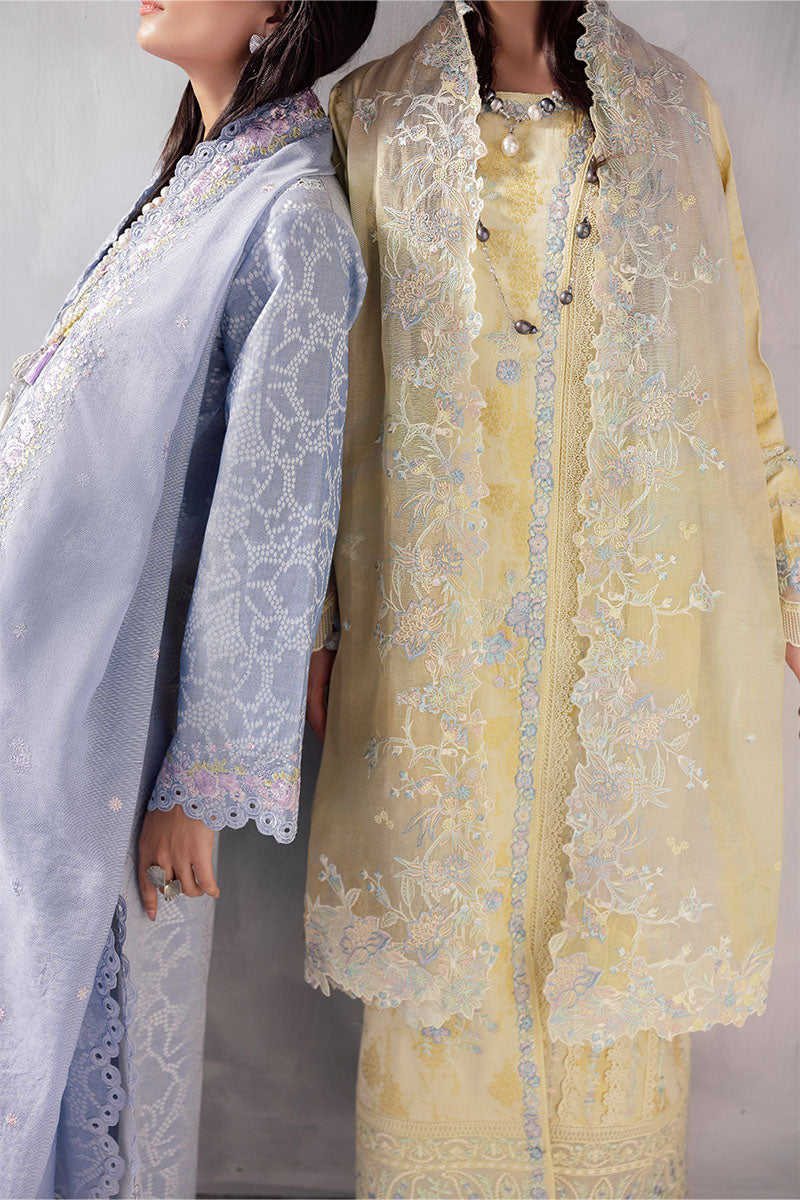 Women Wearing Maysa Steal Grey Long Shirt for Casual Events - Pakistani Designer Wear for Women in UK | Kifat