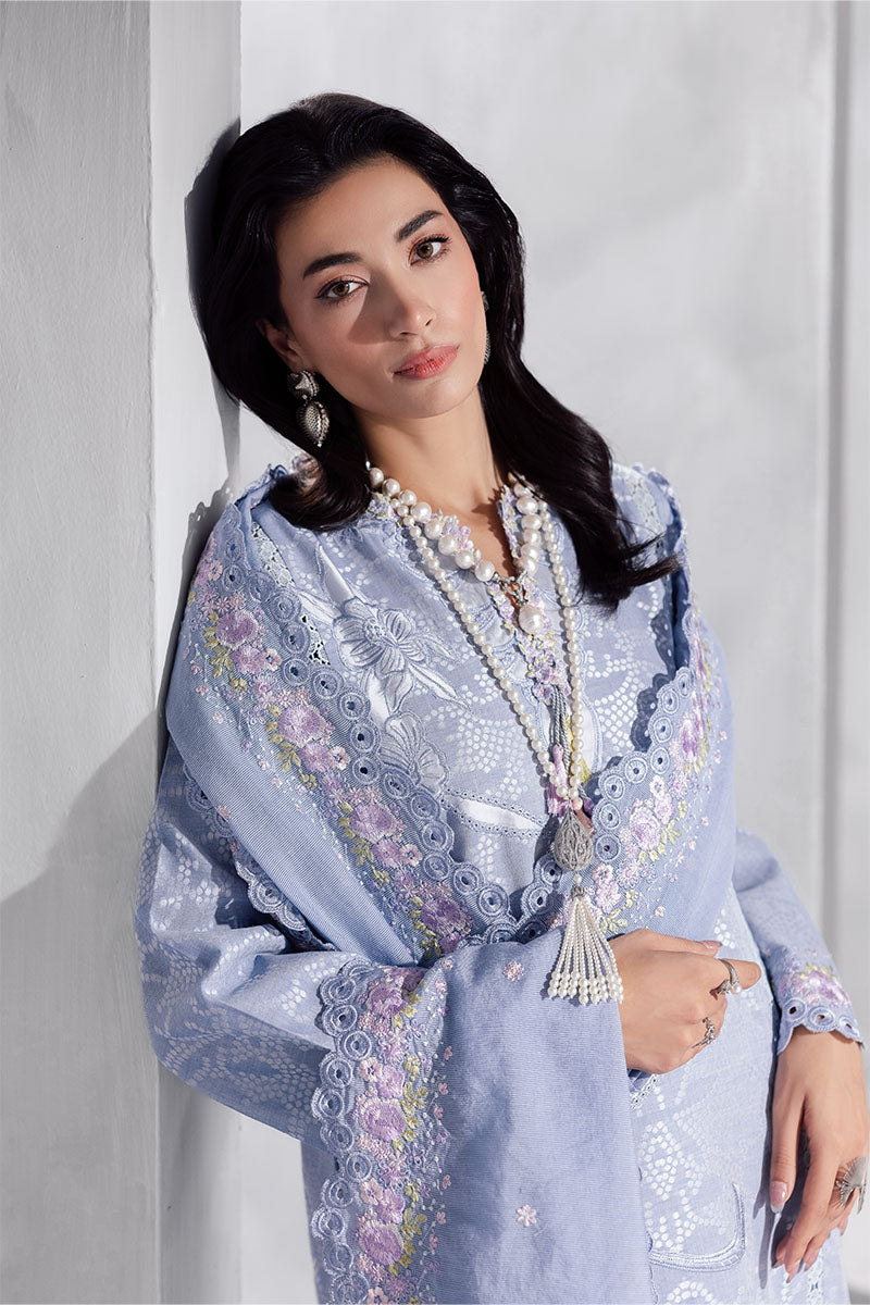 Women Wearing Maysa Steal Grey Long Shirt for Casual Events - Pakistani Designer Wear for Women in UK | Kifat