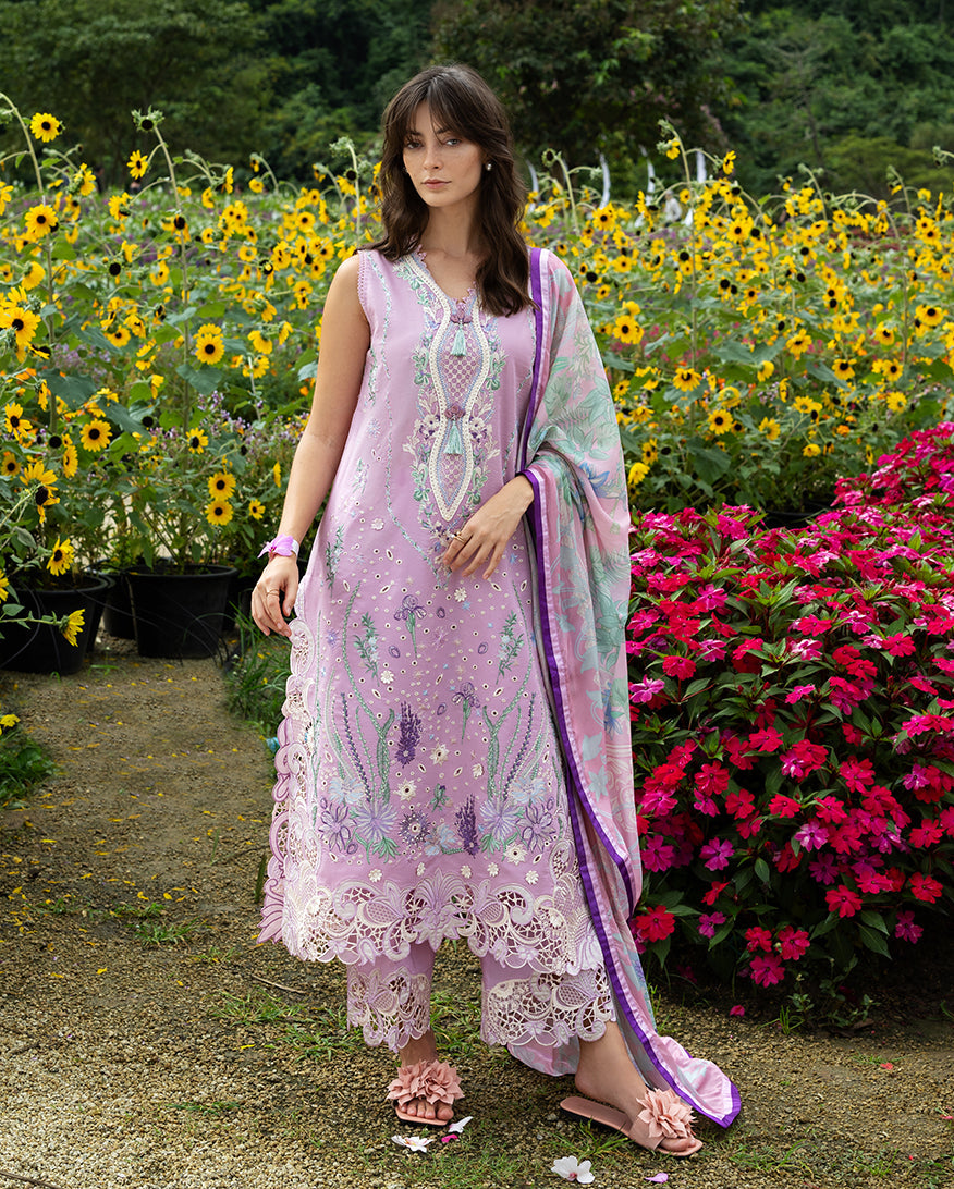Women Wearing Peony Glow Light Pink Long Shirt for Festive Events - Pakistani Designer Wear for Women in UK | Kifat