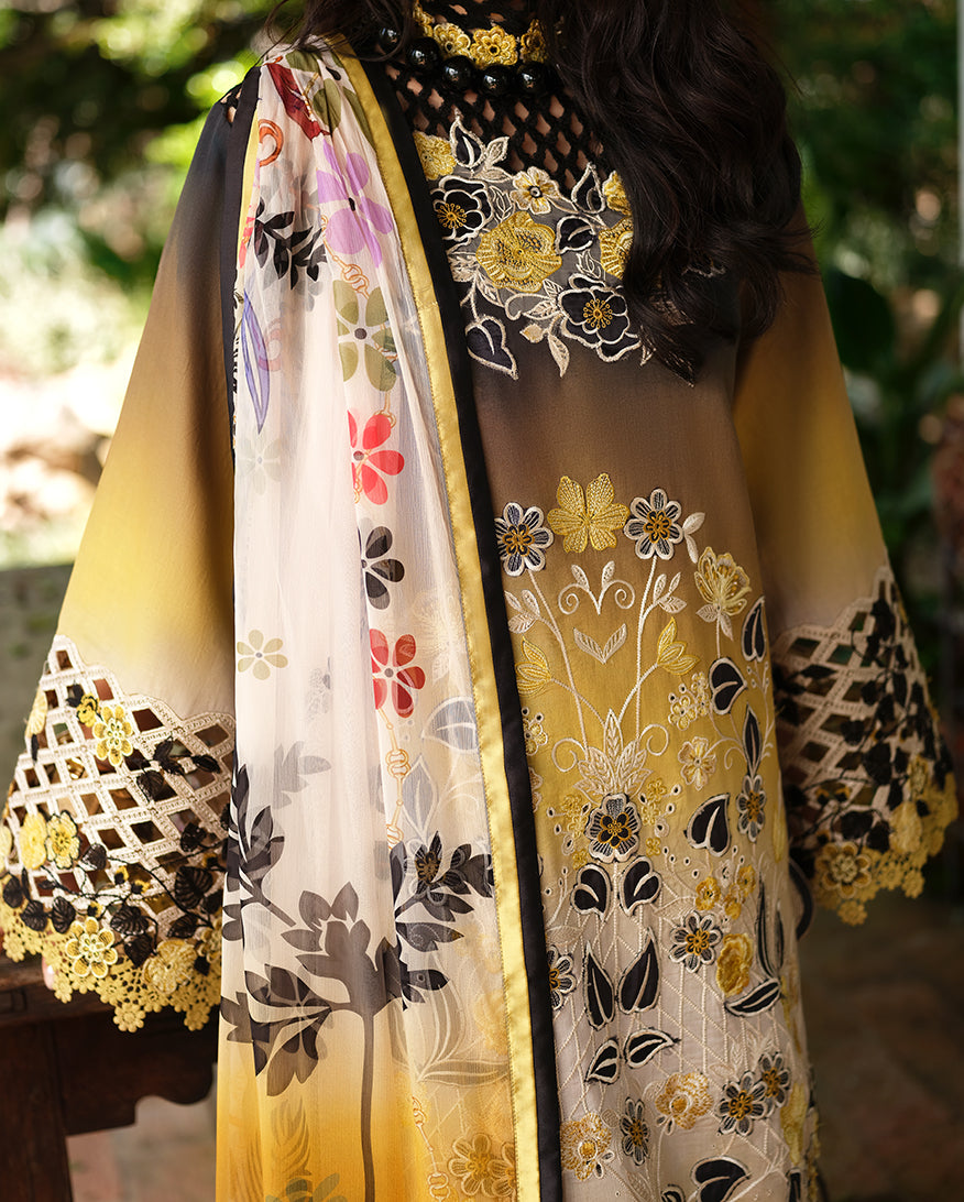 Women Wearing Timeless Charm Omber Long Shirt For Luxury Events - Pakistani Designer Wear For Women In UK | Kifat