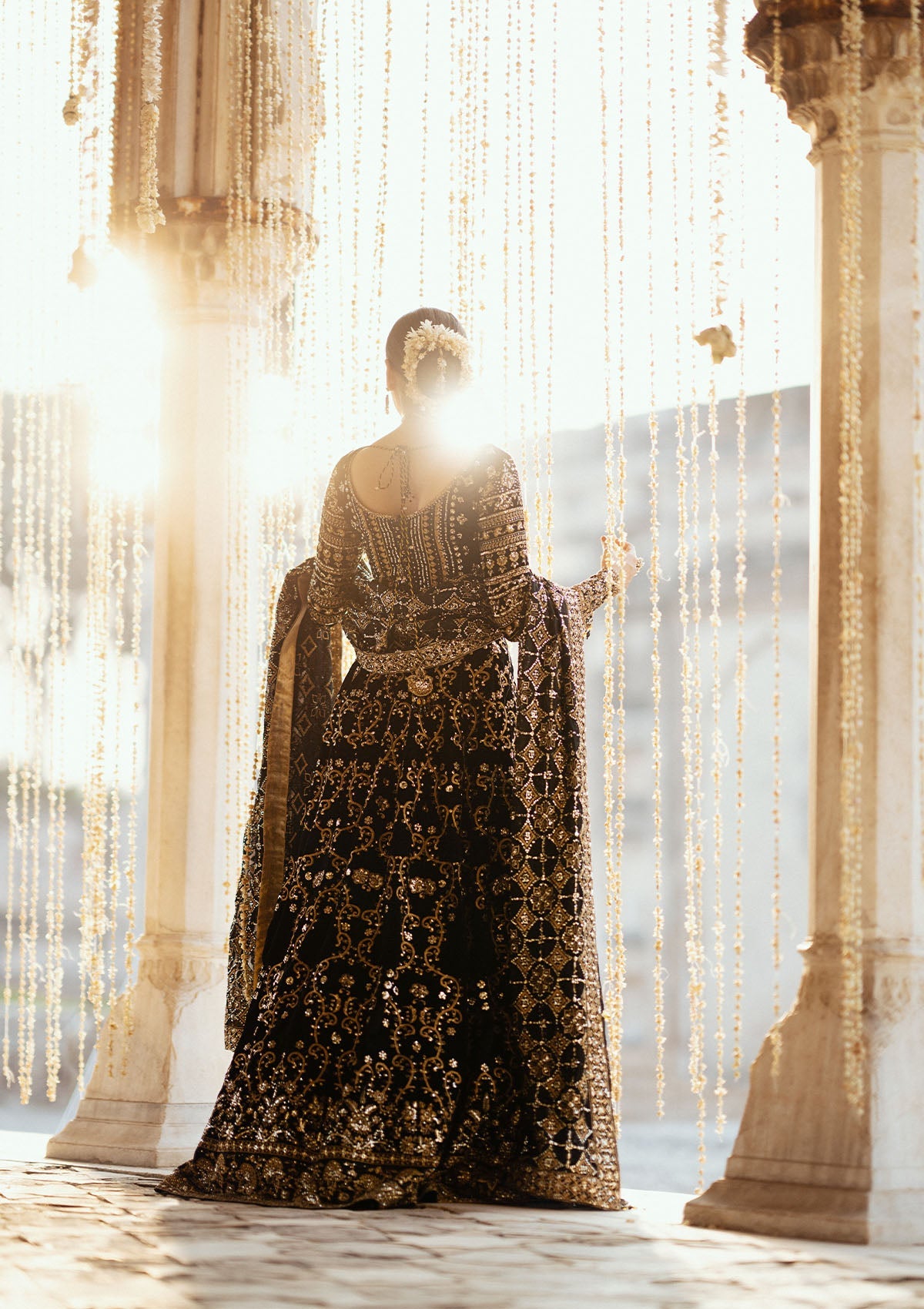 DASTOOR - LOOK 01 Black Lehnga Choli For Formal Events - Pakistani Designer Wear for Women in UK | Kifat