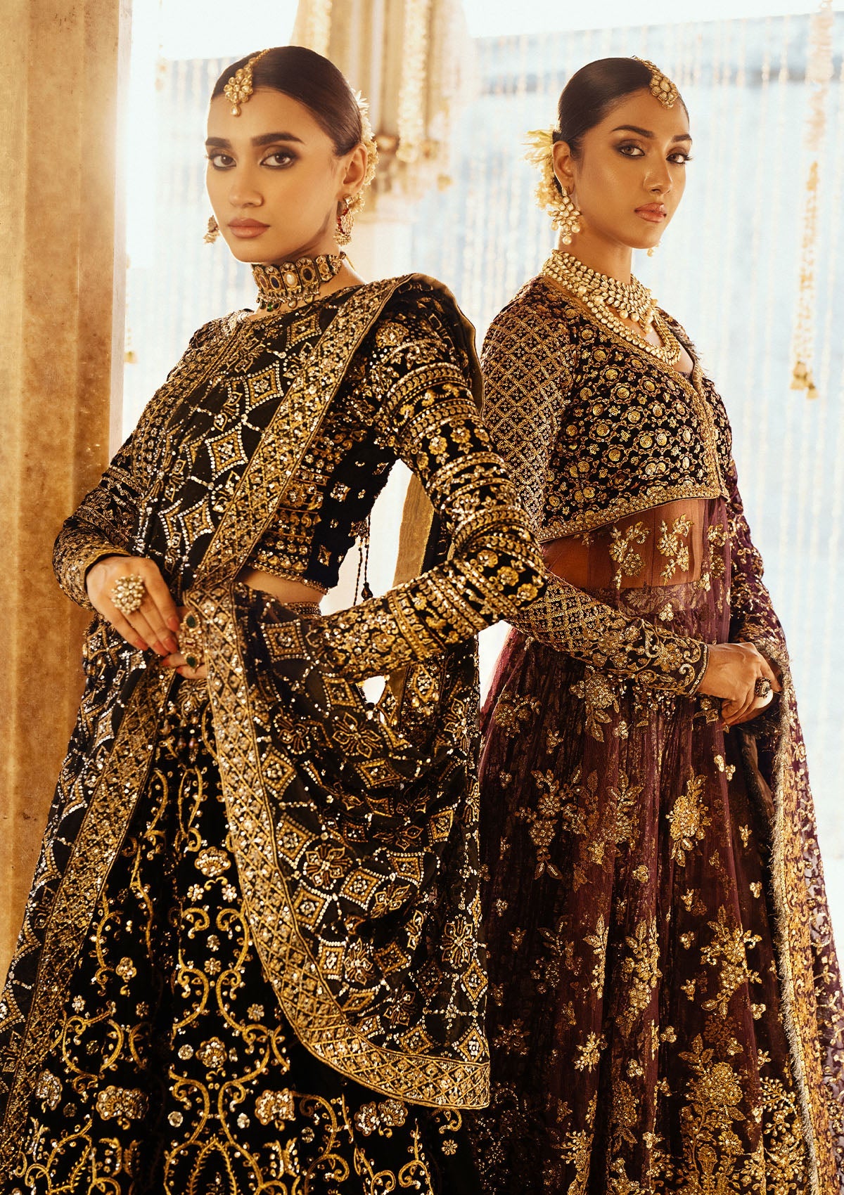 DASTOOR - LOOK 01 Black Lehnga Choli For Formal Events - Pakistani Designer Wear for Women in UK | Kifat