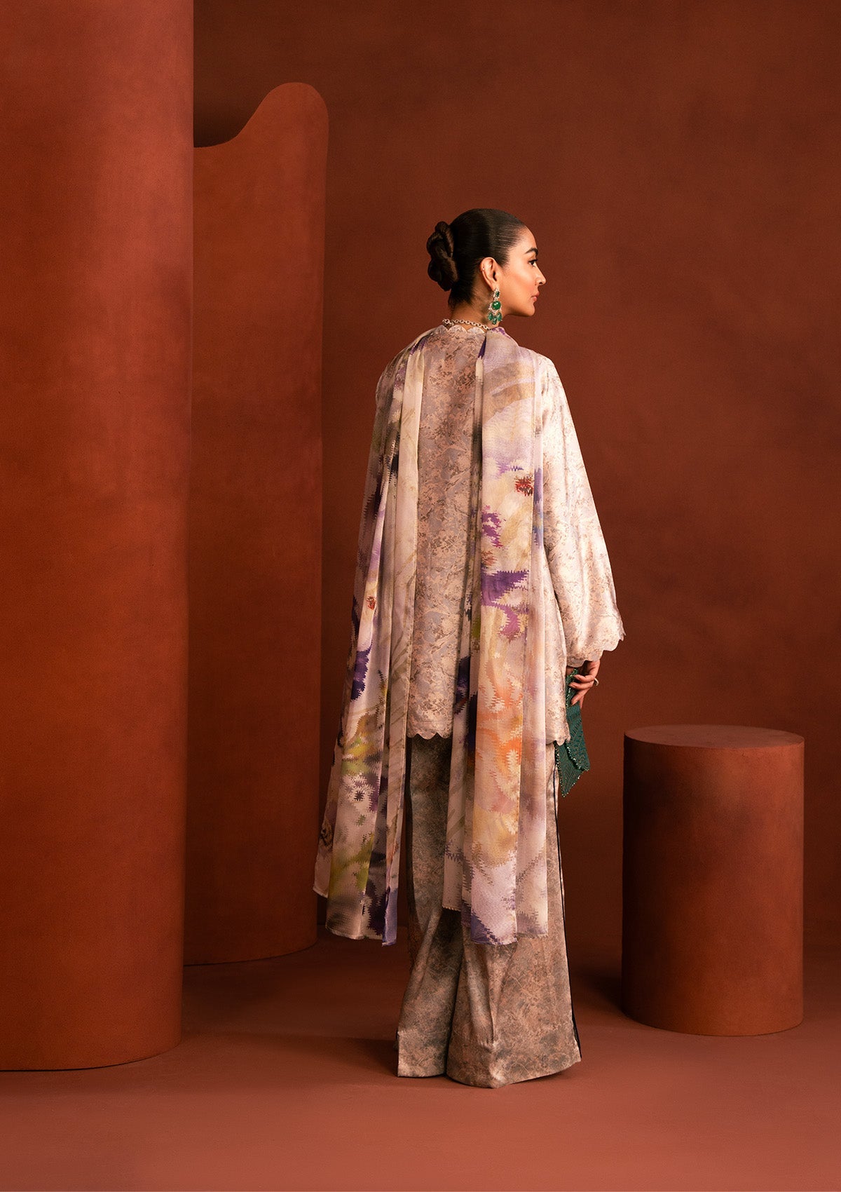 MISS AIK - RTW '25 D2 - LOOK 04 White Short Shirt with Plazo For Luxury Events - Pakistani Designer Wear for Women in UK | Kifat