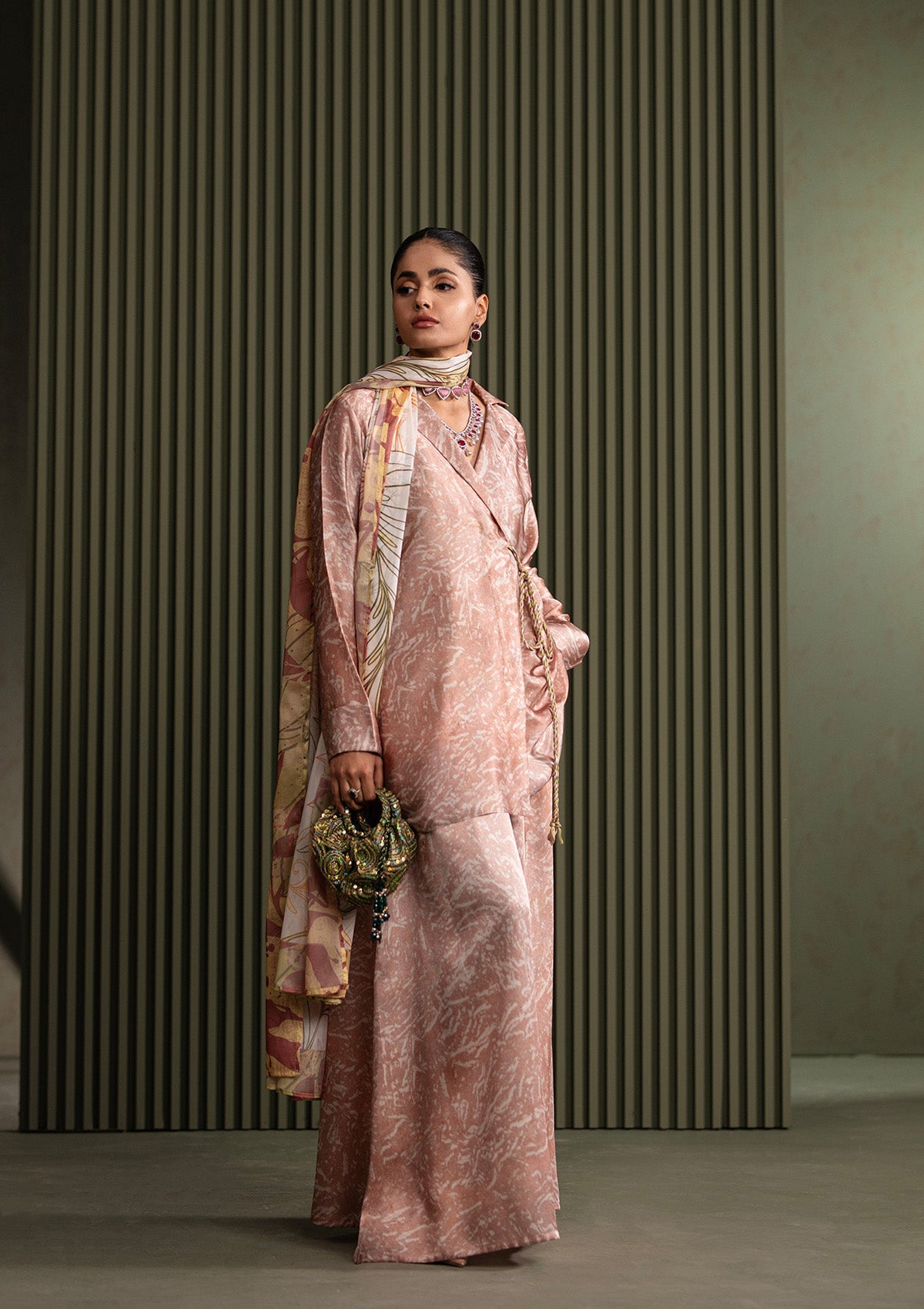 MISS AIK - RTW '25 D1 - LOOK 04 White Short shirt with Plazo For Luxury Events - Pakistani Designer Wear for Women in UK | Kifat