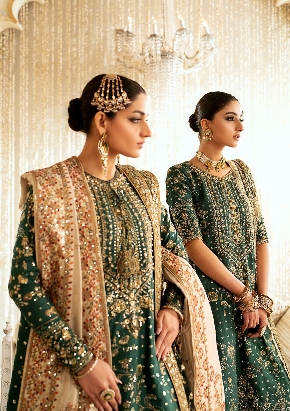 WEDDING FESTIVE '24 VOL. 1 - LOOK 07 Lilac Long Shirt with Crushed Sharara,Long Shirt with Gharara For Wedding Events - Pakistani Designer Wear for Women in UK | Kifat